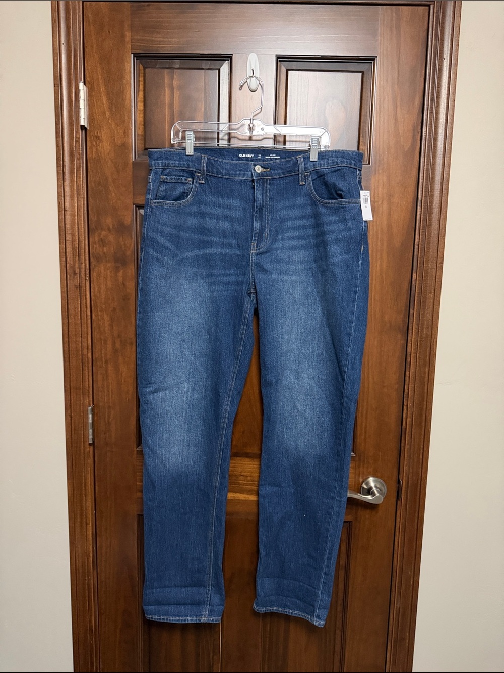 Old Navy Women's Dark Blue Boyfriend Jeans